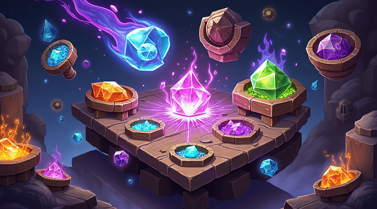 Magical Crystal Altar