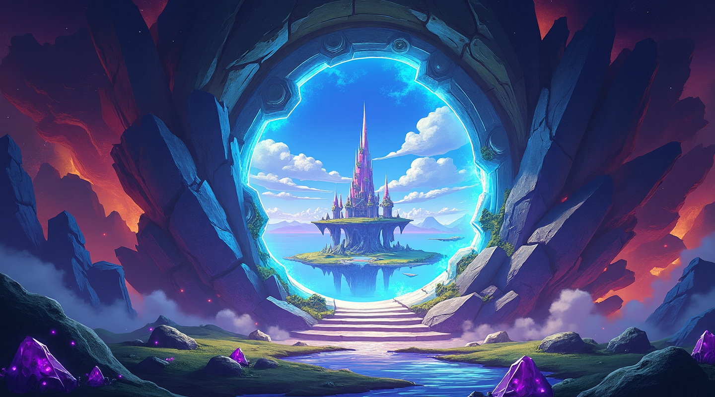 Nebula Bahçeleri Güncellemesi - Büyülü Portal